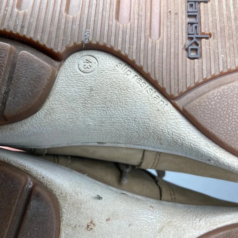 Dansko‎ | Mens Comfort Dress Shoes 43 Tan Beige